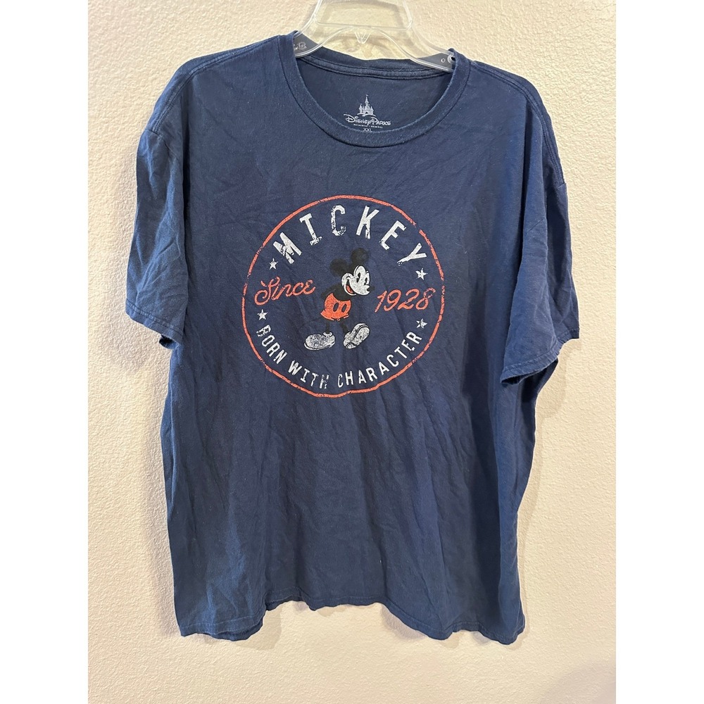 Disney Parks Mickey Mouse Graphic T-Shirt Born‎ With Character XXL